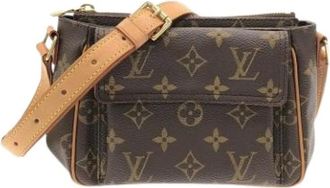 Louis Vuitton Pre-owned Cross Body Bags, female, Brown, Size: ONE SIZE Pre-owned Vivacite PM Shoulder Bag