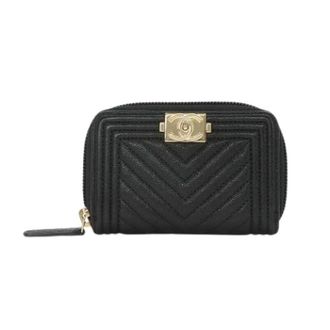 Chanel Pre-owned Wallets, female, Black, Size: ONE SIZE Pre-owned Coin Purse