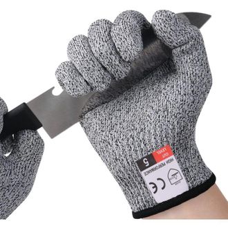 Elle Guantes De Trabajo Resistentes A Cortes, Protecci&oacute;n De Nivel 5 Y Certificaci&oacute;n En388, Guantes De Seguridad Para Ni&ntilde;os Y Mujeres, Guantes De Corte Para