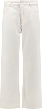 Ami Off White Mid Rise Jeans