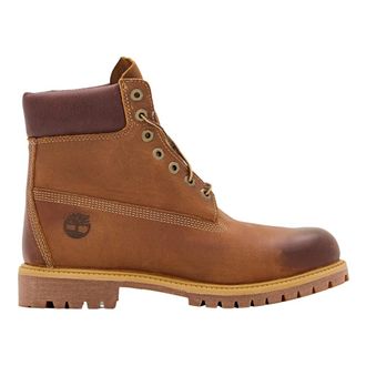 Timberland Schoenen, Heren, Bruin, 42 1/2 EU, Leer, Premium 6-Inch Waterdichte Veterboot