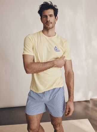 Le 31 Mens Scotsman poplin boxer Cotton