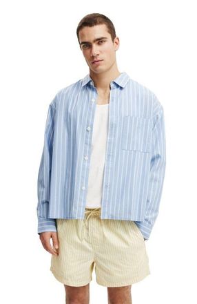 Cotton On Mens Short Short in Yellow Stripe at Nordstrom, Size Medium