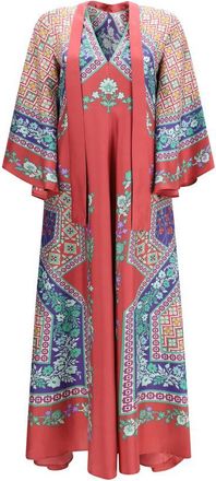 La DoubleJ Multicolor Silk Casual Womens Dress