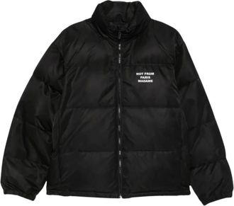 Dr&ocirc;le de Monsieur Chaqueta Puffer Slogan - Jackets - Hombre - Negro - XL