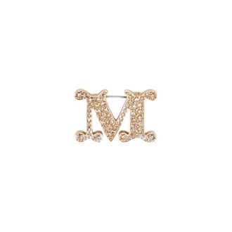 Max Mara Facella Broche - Accessories - Mujer - Blanco - ONE SIZE