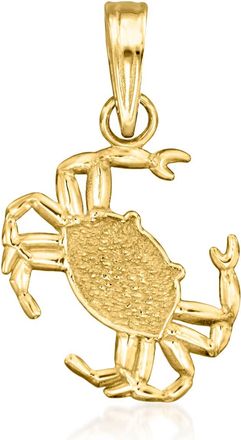 Canaria Canaria 10kt Yellow Gold Crab Pendant