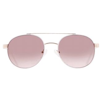 Guess Burgundy Round Ladies Sunglasses GF0367 32T 53
