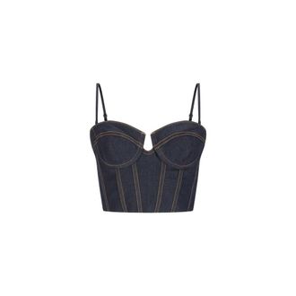Zimmermann Dames, Tops, Blauw, Maat: XS Denim
