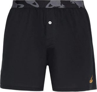 Vivienne Westwood button camouflage-waistband boxers - Black