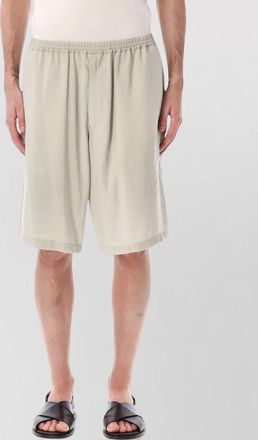 Emporio Armani modal bermuda shorts elastic waistband drawstring