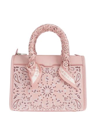 Amiri paisley scarf tote bag - Pink