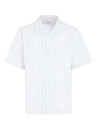Alexander McQueen White Regular Stripes Shirt
