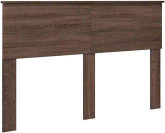 vidaXL Headboard with Headboard Brown Oak 150 cm Engineered wood vidaXL