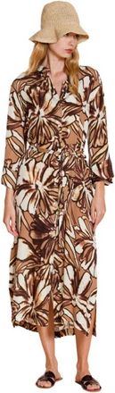 Mason's Colette Dress New - Dames - Casual kleedjes - Beige - M - Rayon - Kleedjes