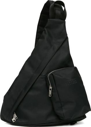 Maison Margiela Borsa a tracolla a triangolo - Nero