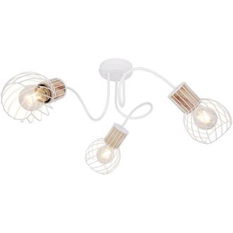 Globo Lighting Plaf&oacute;n - Luise - Blanco - Metal - &Oslash; 60cm - E27 - 54012-3 - Globo