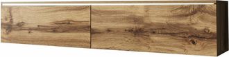 Mirjan24 Mobilier1 - Mueble Tv Sarasota 120, Roble Wotan, N&uacute;mero De Puertas: 0, N&uacute;mero De Cajones: 0, 140x30x33cm