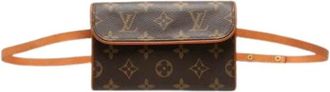 Louis Vuitton Pre-owned Fanny Pack - Dames - Pre-owned - Bruin - Maat: ONE Size Leer