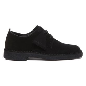 Clarks Laced Shoes, female, Black, 2 1/2 UK, Desert London Shoes