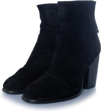 Rag & Bone Rag and Bone, zwarte su&egrave;de enkellaarsjes