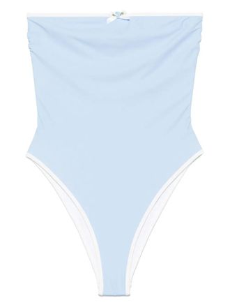 Rowen Rose Strapless badpak - Blauw