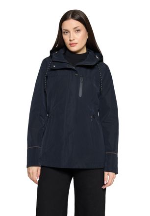 Gil Bret Outdoorjacke GIL BRET, Damen, Gr. 36, schwarz navy, Web, Obermaterial: 100% Polyester, unifarben, regular fit normal, Jacken Outdoorjacke, mit Kapuze