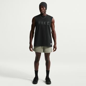 Nike Mens N.A.C. Dri-FIT 5 Knit Training Shorts in Green | IF2212-320