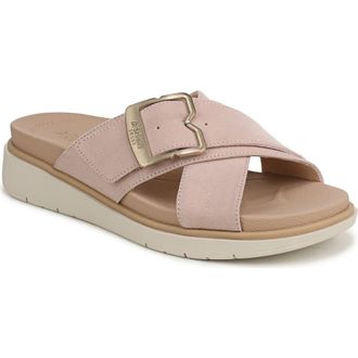 Dr. Scholls Piper Platform Sandal in Pink Fabric at Nordstrom Rack, Size 6.5