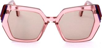 Silvian Heach Phoebe Sun 2024 Womens Sunglasses Pink Size 52