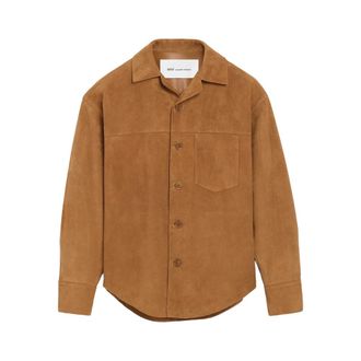 Ami Suede Buttoned Overshirt
