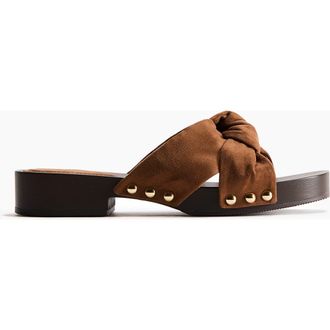 H&M Sandals in Brown at Nordstrom, Size 10