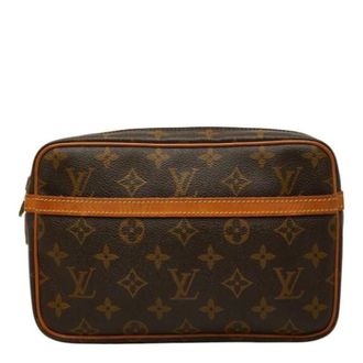 Louis Vuitton Pre-owned Monogram Canvas Clutch - - Pre-owned - Donna - Marrone - ONE SIZE