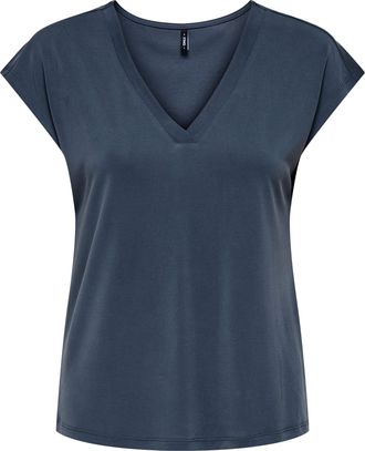 Only V-Shirt »ONLFREE S/S MOD.V-NECK TOP JRS NOOS«