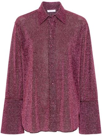 Os&eacute;ree Camicia con maniche ampie - Rosa