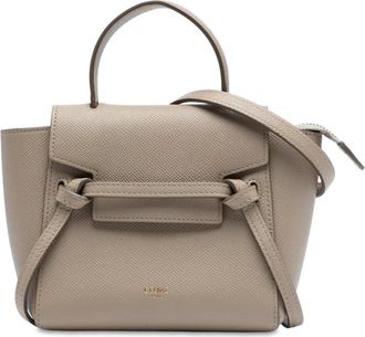 Celine Pre-owned Celine Pico Grained Calfskin Belt Bag Ladies F-GA-1220