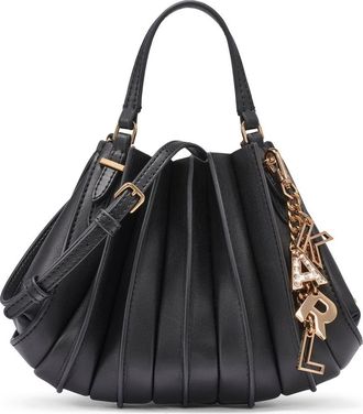 Karl Lagerfeld Ikon Clutch in Black/gold at Nordstrom