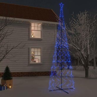 vidaXL Vidaxl - Rbol De Navidad C&oacute;nico 3000 Led Azul 230x800 Cm