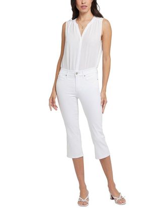 NYDJ Nydj Marilyn Optic White Crop Jean