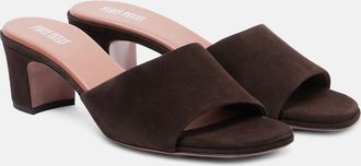 PARIS TEXAS Ava suede mules