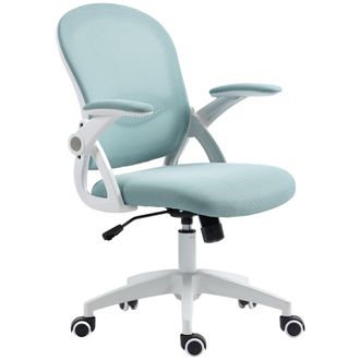 Vinsetto Vinsetto - Sedia Da Ufficio Ergonomica E Girevole Con Altezza Regolabile Azzurro
