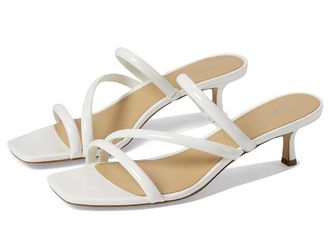 Michael Kors Celia Kitten Slide Womens Shoes Optic White 1 : 6.5 M