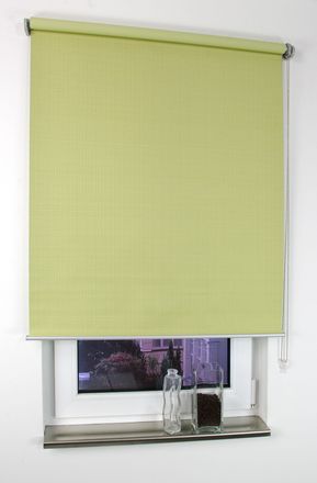 Liedeco Seitenzugrollo »Struktur« verdunkelnd energiesparend mit Bohren Uni, im Festmass
