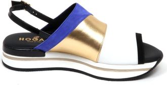 Hogan Wedge Sandaal Schoen - Dames - Sandalen - Veelkleurig - 35 EU - Schoenen