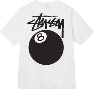 St&uuml;ssy 8 Ball T-Shirt 22SS White 1904760-WHIT