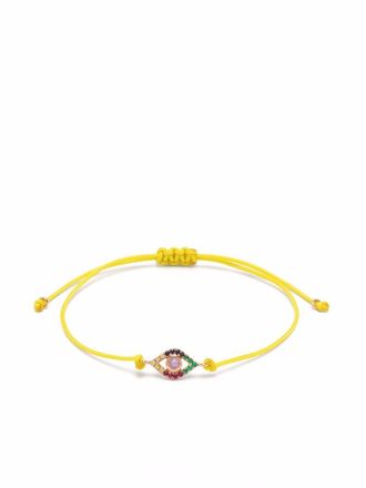 Anil Arjandas Bracciale in oro rosa 18kt con occhio - Giallo