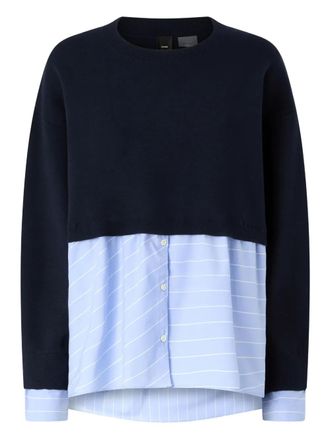 Pinko layered top - Blue