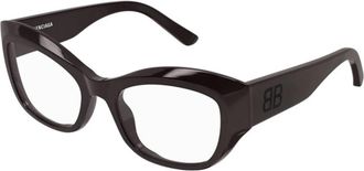 Balenciaga Cat Eye Brillen - Dames - Brillen - Rood - 54 MM - Accessoires