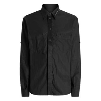 Dolce & Gabbana Casual Shirts, male, Black, Size: XL Camicia