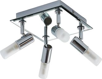 Lindby L&aacute;mpara De Techo zela En Plateado Metal - Lindby